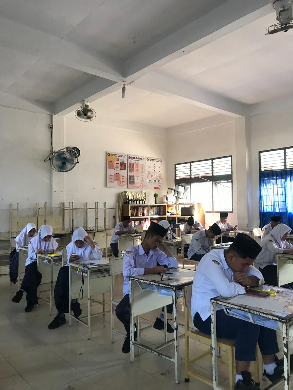 Pelaksanaan Penilaian Akhir Tahun Pelajaran 2023/2024 di SMP YPPU