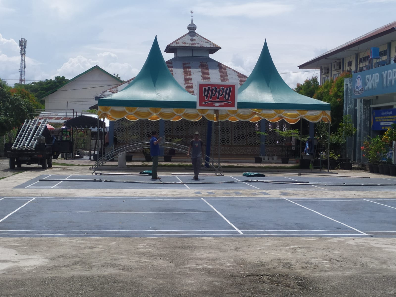 Persiapan Meriahkan Acara Perpisahan Siswa SMP YPPU