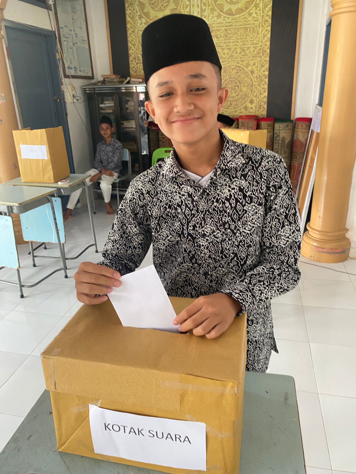 Pesta Demokrasi SMP YPPU Tahun 2024