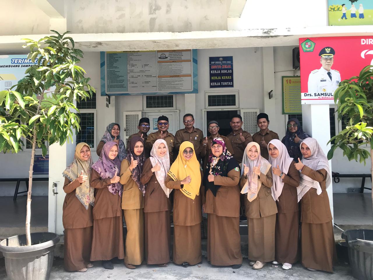 SMP YPPU Sigli melaksanakan MONEV KULAH